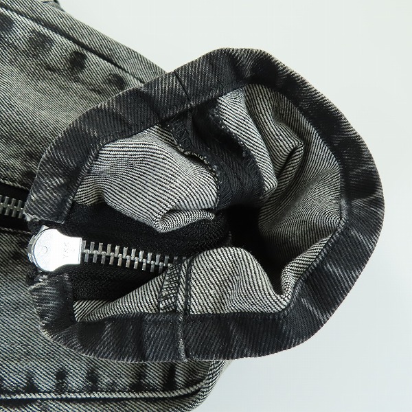 実際に弊社で買取させて頂いたJOHN LAWRENCE SULLIVAN/ジョンローレンスサリバン WASHED DENIM ZIPPED/ウォッシュドデニムジップドパンツ 2A008-0320-15/46の画像 6枚目