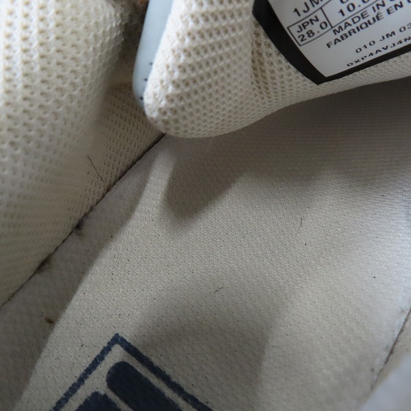 実際に弊社で買取させて頂いたFILA/フィラ ファイヤークラッカー シューズ 1JM01679D-050/28.0の画像 7枚目