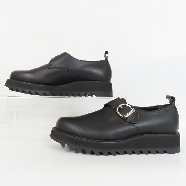 実際に弊社で買取させて頂いたHARE/ハレ シャークソールモンクシューズ HA040024OR/Lの画像 3枚目