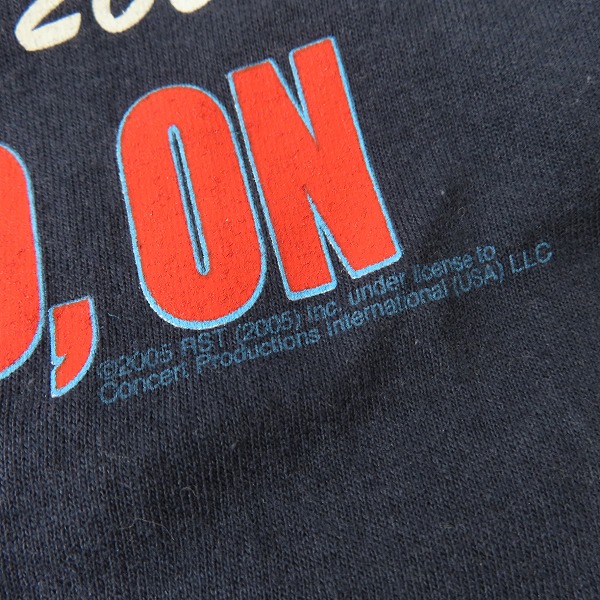 実際に弊社で買取させて頂いたROLLING STONES/ローリングストーンズ 2005年/ヴィンテージ ビガーバンツアー トロント公演 Tシャツ Sの画像 3枚目