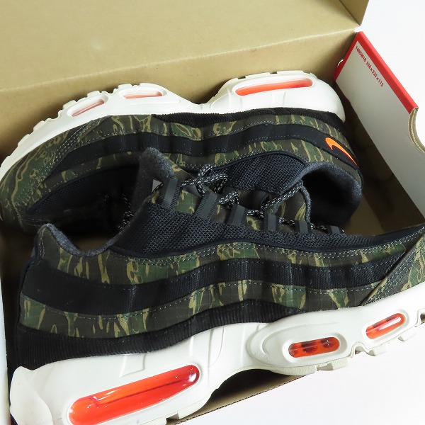 実際に弊社で買取させて頂いたNIKE×CARHARTT WIP/ナイキ×カーハート AIR MAX 95 エアマックス95 AV3866-001/29の画像 7枚目