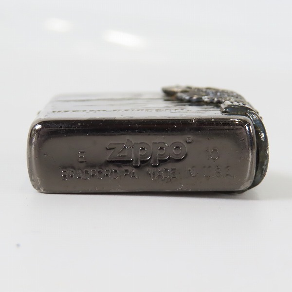 実際に弊社で買取させて頂いたZIPPO/ジッポー HARLEY DAVIDSON/ハーレーダビッドソン サイドメタル 2010年製の画像 4枚目