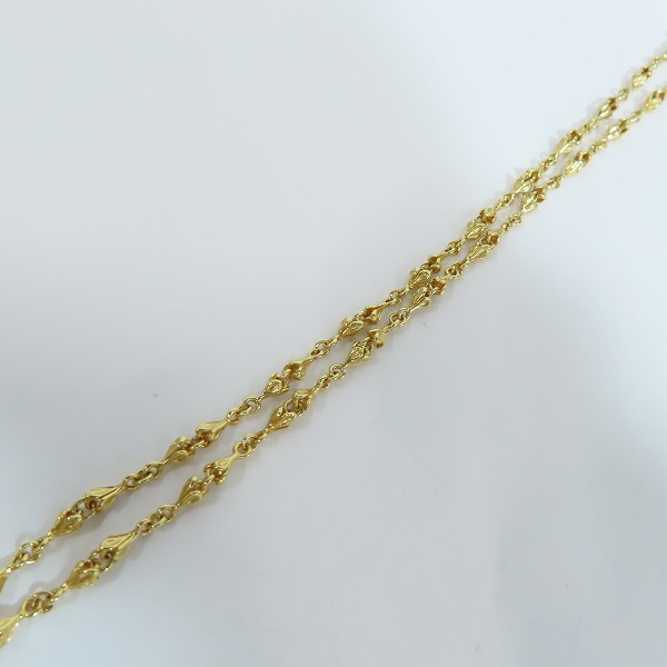 実際に弊社で買取させて頂いた【ギャラ付】Bloody Mary/ブラッディマリー K18 baby mermaid チェーン 50cmの画像 1枚目