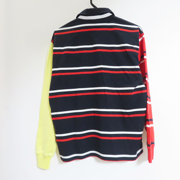 実際に弊社で買取させて頂いた【未使用】canterbury/カンタベリー ボーダー 長袖 ラガーシャツ RA40045/Mの画像 1枚目
