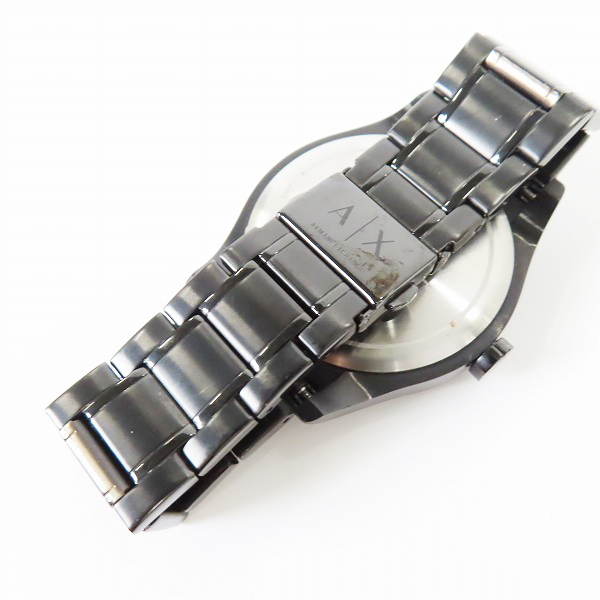 実際に弊社で買取させて頂いたARMANI EXCHANGE/アルマーニ エクスチェンジ クォーツ 腕時計 AX7102 【動作未確認】の画像 2枚目