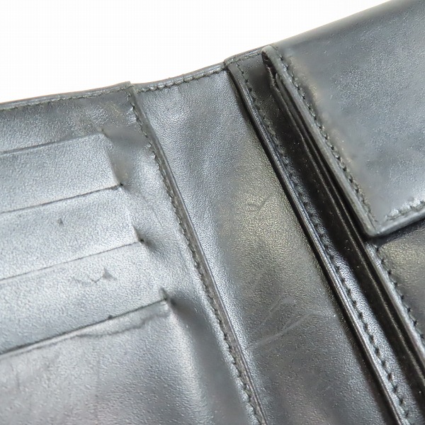 実際に弊社で買取させて頂いた【ギャラ付き】DUNHILL/ダンヒル WESSEX/ウェセックス 小銭入れ付二つ折れ財布 L2R332A の画像 7枚目