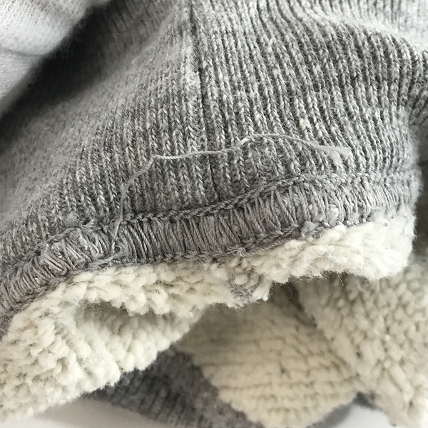 実際に弊社で買取させて頂いたTHE REAL McCOY/リアルマッコイズ スウェット プルオーバーパーカー グレー/Mの画像 6枚目