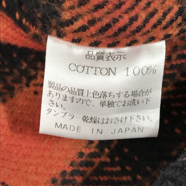 実際に弊社で買取させて頂いたTHE FLAT HEAD/ザフラットヘッド バッファローチェック ヘビーフランネルシャツ 38の画像 4枚目