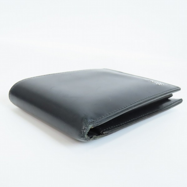 実際に弊社で買取させて頂いた【ギャラ付き】DUNHILL/ダンヒル WESSEX/ウェセックス 小銭入れ付二つ折れ財布 L2R332A の画像 2枚目