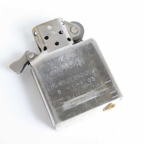 実際に弊社で買取させて頂いたZIPPO/ジッポー HARLEY DAVIDSON/ハーレーダビッドソン プレート張り 1997年製の画像 5枚目