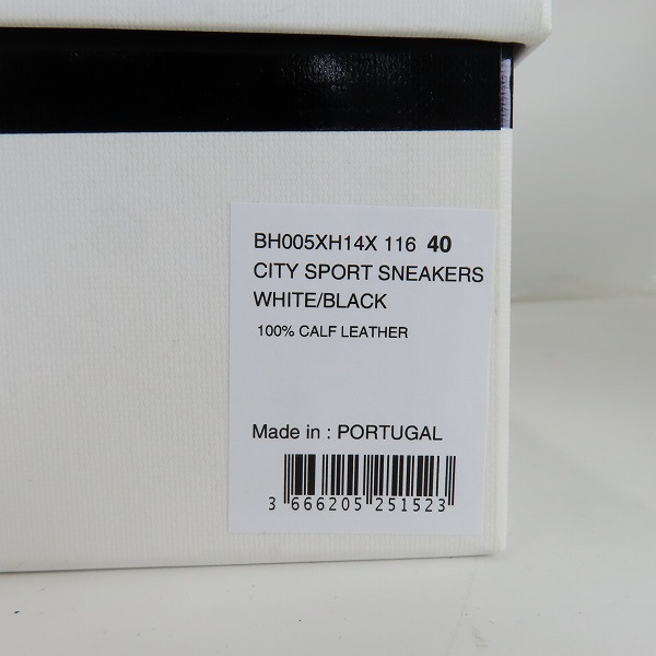 実際に弊社で買取させて頂いたGIVENCHY/ジバンシィ シューズ エラスティック バンド レザー スニーカー/40の画像 8枚目