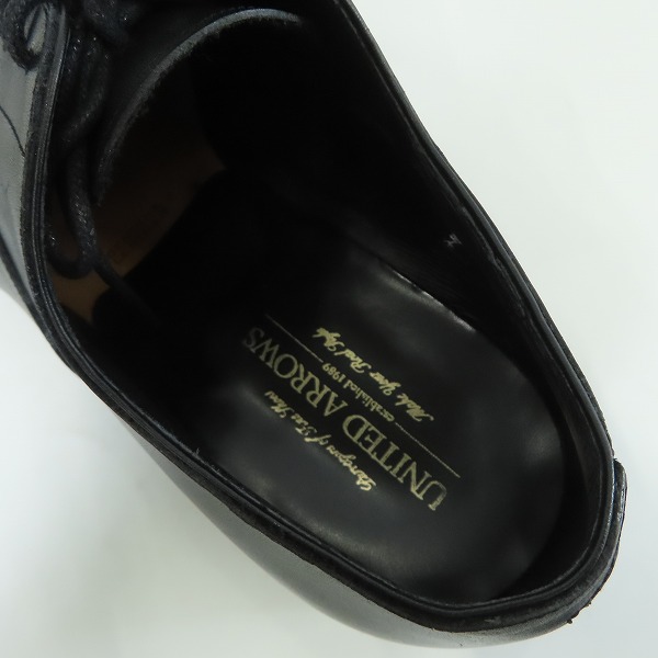 実際に弊社で買取させて頂いたUNITED ARROWS/ユナイテッドアローズ レザーシューズ UA015/6.5の画像 4枚目
