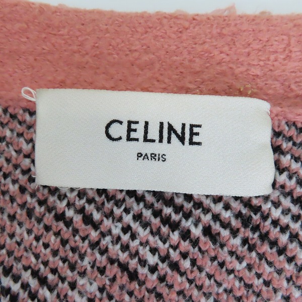 実際に弊社で買取させて頂いた【JPタグ】CELINE/セリーヌ エイミー ドリアン コラボ 22SS カーディガン 2A94W531Q/XSの画像 2枚目