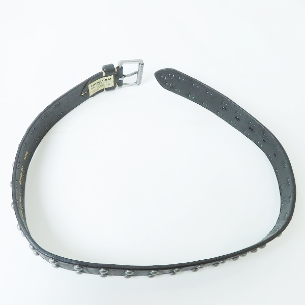 実際に弊社で買取させて頂いたVINTAGE WORKS/ヴィンテージ ワークス スタッズベルト レザーベルトの画像 6枚目