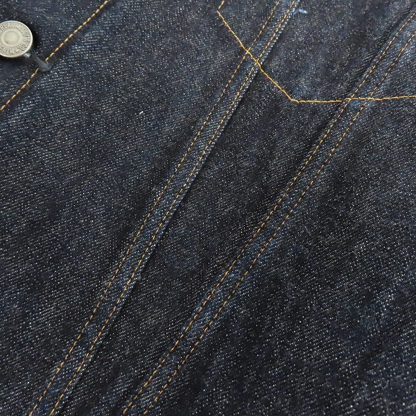 実際に弊社で買取させて頂いたTHE REAL McCOY'S/ザリアルマッコイズ デニムジャケット Gジャン LOT 004J/36の画像 5枚目