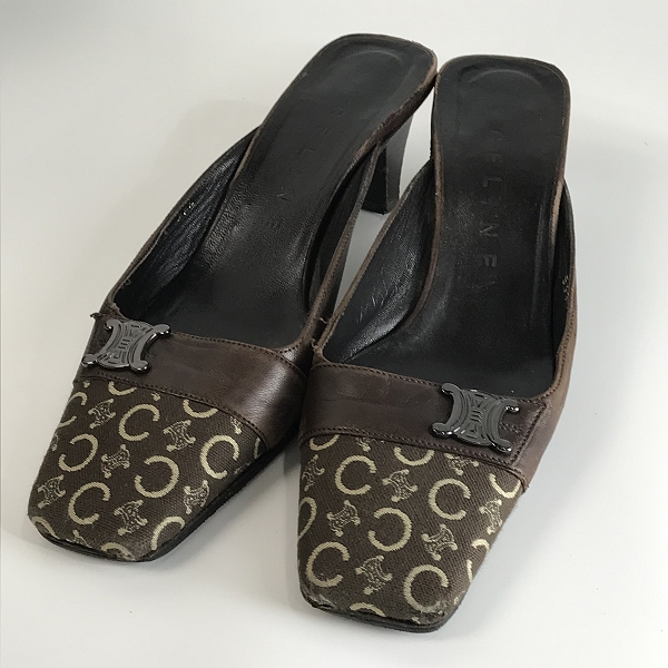 実際に弊社で買取させて頂いた【おまとめ】CELINE/セリーヌ FENDI/フェンディ  他 レディース シューズ/パンプス/ブーツの画像 5枚目