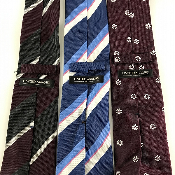 実際に弊社で買取させて頂いた【おまとめ】UNITED ARROWS/ユナイテッドアローズ ネクタイ