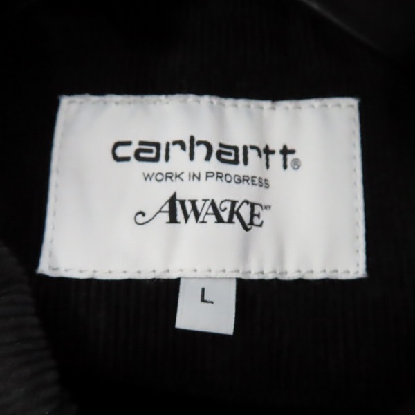 実際に弊社で買取させて頂いたCarhartt WIP×Awake NY/カーハート×アウェイク ニューヨーク Michigan Chore COAT 900.19PO02648.0719/Lの画像 2枚目