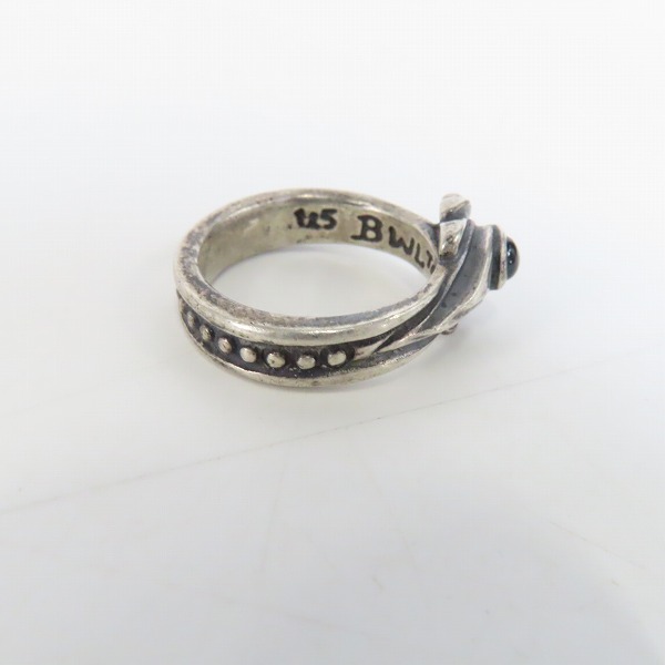 実際に弊社で買取させて頂いたBWL/ビルウォールレザー スモールスプーンリング/18号の画像 4枚目