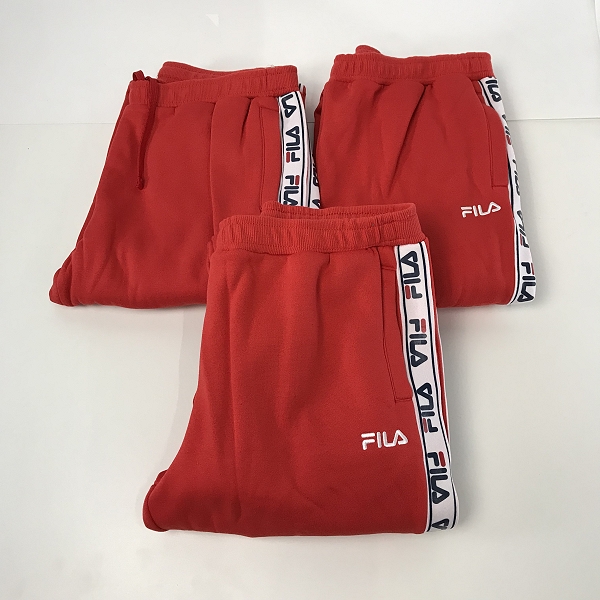 実際に弊社で買取させて頂いた【おまとめ/未使用】FILA/フィラ メンズ/レディース スウェットパンツ