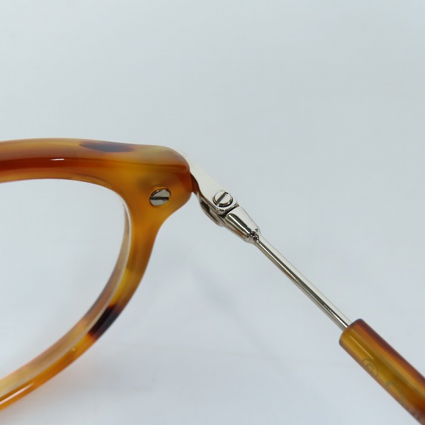 実際に弊社で買取させて頂いたChristian Dior/クリスチャンディオール メガネフレーム アイウェア SX7 145の画像 8枚目