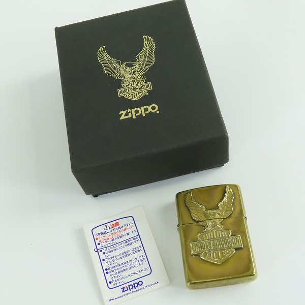 実際に弊社で買取させて頂いたZIPPO/ジッポー HARLEYDAVIDSON/ハーレーダビッドソン センターバード 1993年製 の画像 6枚目