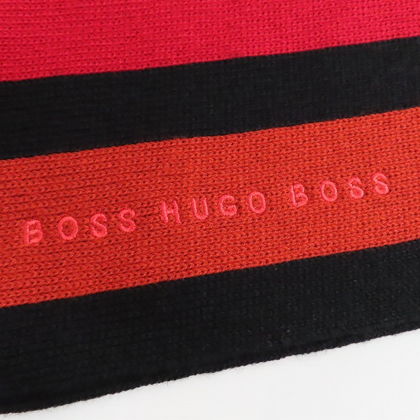 実際に弊社で買取させて頂いたHUGO BOSS/ヒューゴボス ウール  マフラーの画像 1枚目