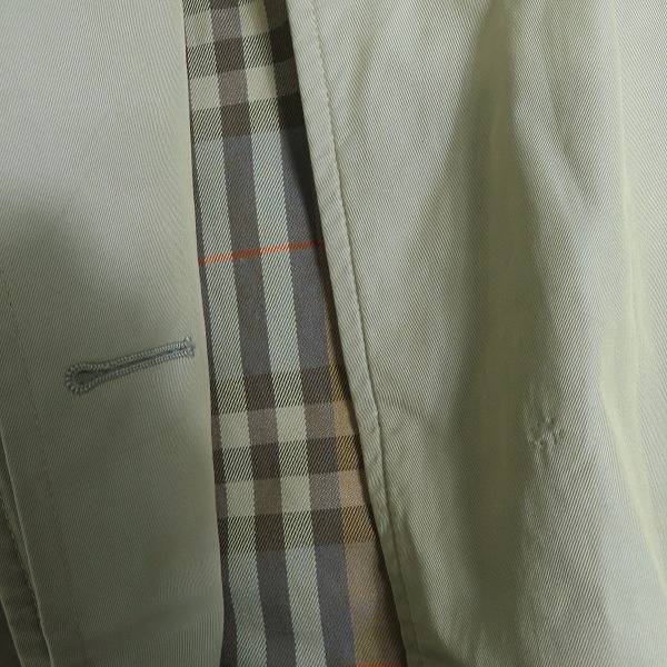 実際に弊社で買取させて頂いた【難あり】Burberry’s/バーバリーズ ロングコートの画像 9枚目
