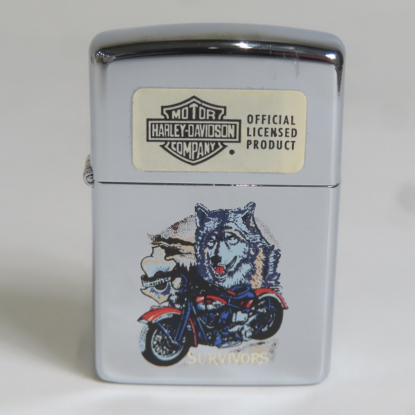実際に弊社で買取させて頂いたZIPPO/ジッポー HARLEY DAVIDSON/ハーレーダビッドソン SURVIVORS 1993年製