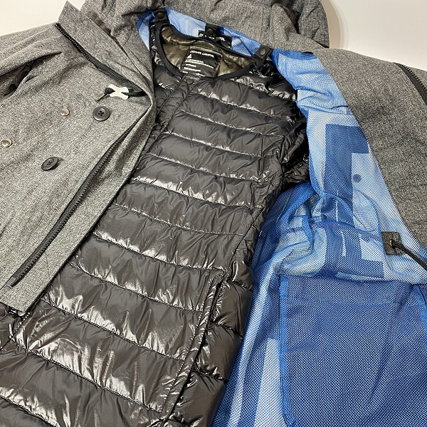 実際に弊社で買取させて頂いたOGAWA CAMPAL×NANO UNIVERSE/小川キャンパル×ナノユニバース ダウンライナー付き マウンテンパーカー NUC43CT0715CI Sの画像 6枚目