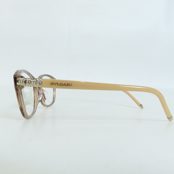 実際に弊社で買取させて頂いたBVLGARI/ブルガリ ウェリントン 眼鏡/メガネフレーム 4070-B-Aの画像 2枚目