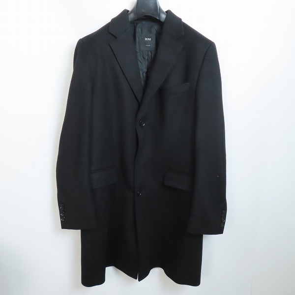 実際に弊社で買取させて頂いたHUGO BOSS/ヒューゴボス COLOMBO PURE CASHMERE/カシミア100% チェスターコート 50
