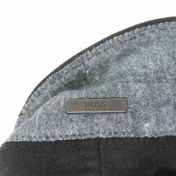 実際に弊社で買取させて頂いたHUGO BOSS/ヒューゴボス COLOMBO PURE CASHMERE/カシミア100% チェスターコート 50の画像 9枚目