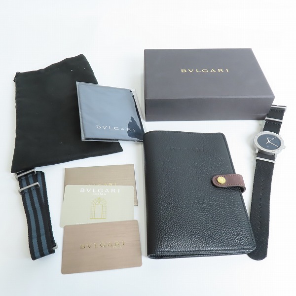 実際に弊社で買取させて頂いたBVLGARI×FRAGMENT/ブルガリ×フラグメント ブルガリブルガリ 自動巻き 腕時計 BB41BSFの画像 8枚目