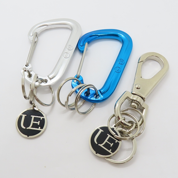 実際に弊社で買取させて頂いたuniform experiment×Fragment Design/ユニフォームエクスペリメント×フラグメントデザイン カラビナ/キーホルダー 3点セットの画像 1枚目