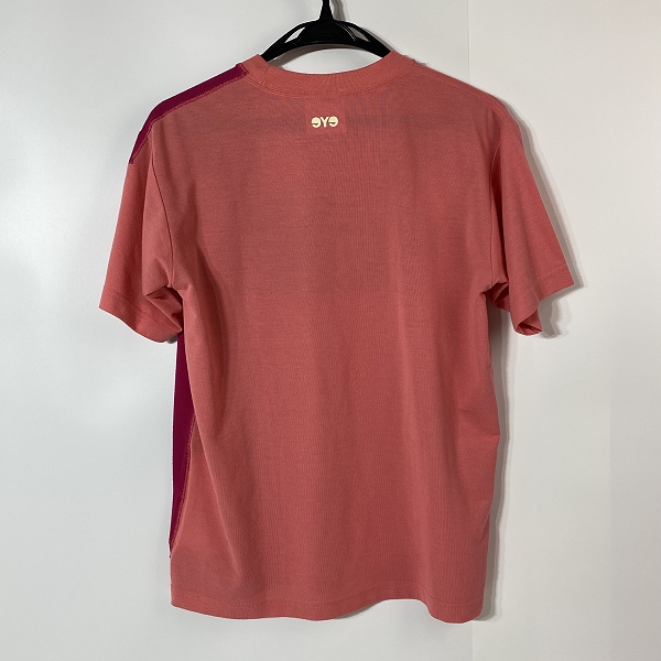 実際に弊社で買取させて頂いたJUNYA WATANABE MAN×THE NORTH FACE/ジュンヤワタナベ マン×ノースフェイス 半袖 ドッキング プリントTシャツ OQ-T219/Sの画像 1枚目