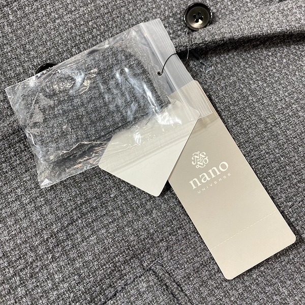 実際に弊社で買取させて頂いた【未使用】nano universe/ナノユニバース HAVANA 2B テーラードジャケット NUD92JKT004HO 44の画像 7枚目