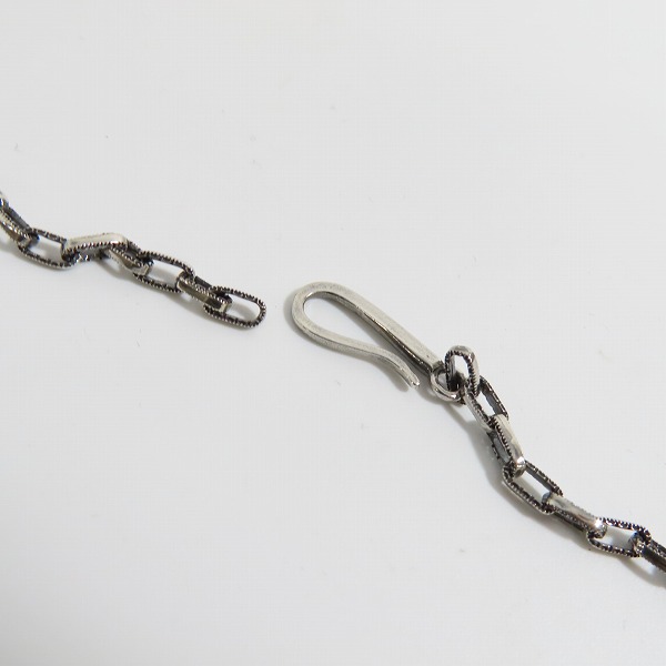 実際に弊社で買取させて頂いたLEATHERS & TREASURES/レザーズアンドトレジャーズ ミニハーフエングレイブリンクチェーン 50cm JLTN022-50の画像 4枚目