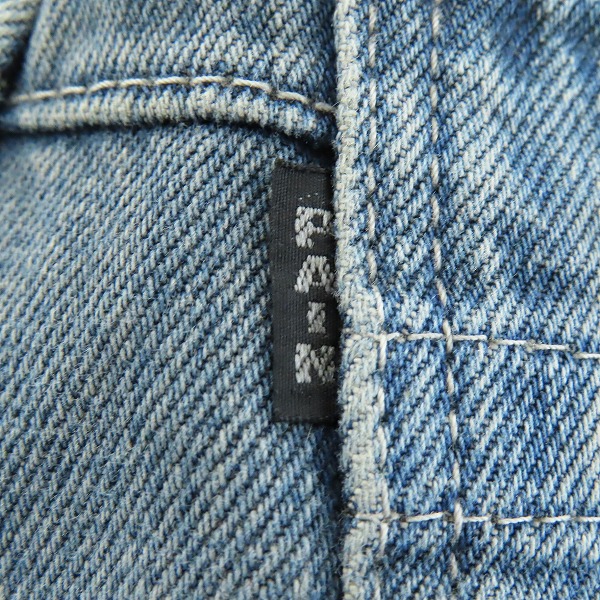 実際に弊社で買取させて頂いたNUMBER (N)INE/ナンバーナイン 07SS アーカイブ 宮下貴裕 本人期 デニムパンツ F07-NNP007/2の画像 6枚目