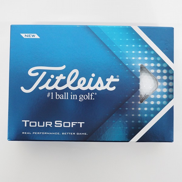 実際に弊社で買取させて頂いた 【未使用】Titleist/タイトリスト TOUR SOFT ゴルフボール ホワイト 1ダースの画像 2枚目
