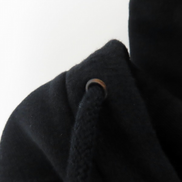 実際に弊社で買取させて頂いた【JPタグ】GIVENCHY/ジバンシィ 21SS エンブロイダリー ビッグロゴ刺繍 パーカー BMJ07G30AF/XLの画像 7枚目