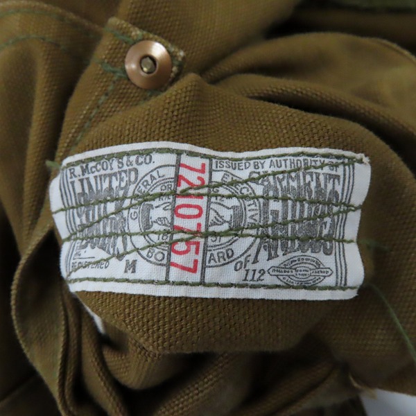 実際に弊社で買取させて頂いたTHE REAL McCOY'S/ザリアルマッコイズ ペインターパンツ size30の画像 5枚目