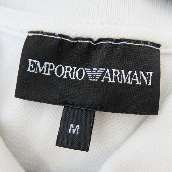 実際に弊社で買取させて頂いたEmporio Armani/エンポリオアルマーニ プリント 半袖ポロシャツ J1M36J j1X7J/Mの画像 2枚目