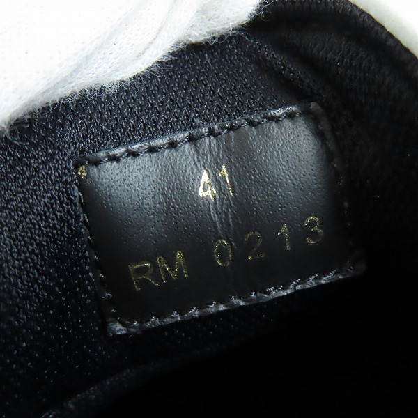 実際に弊社で買取させて頂いたCELINE/セリーヌ CT-04 カーフスキン レースアップ ロースニーカー 346483338C.01WB/41の画像 5枚目