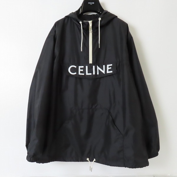 実際に弊社で買取させて頂いた【JPタグ】CELINE/セリーヌ 軽量 ナイロン ウィンドブレーカー アノラックジャケット 2W531495M/44