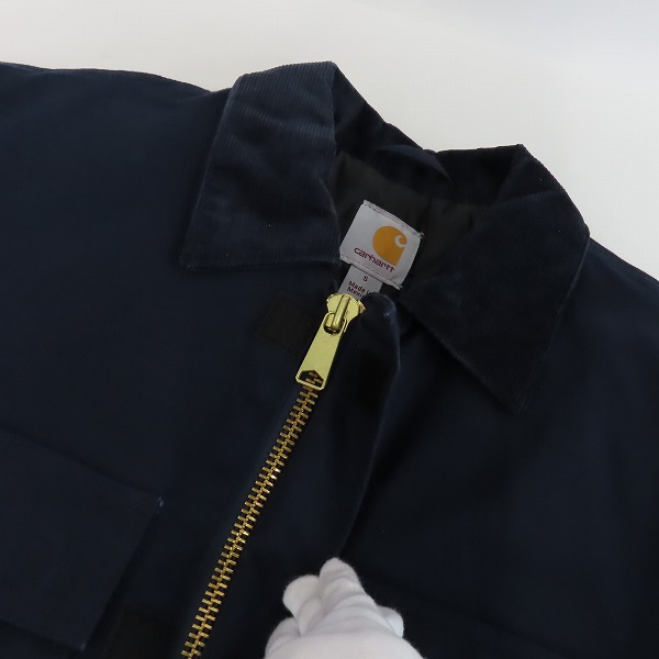 実際に弊社で買取させて頂いたCarhartt/カーハート DUCK TRADITIONAL COAT/ダック トラディショナル コート C003-DNY/Sの画像 5枚目