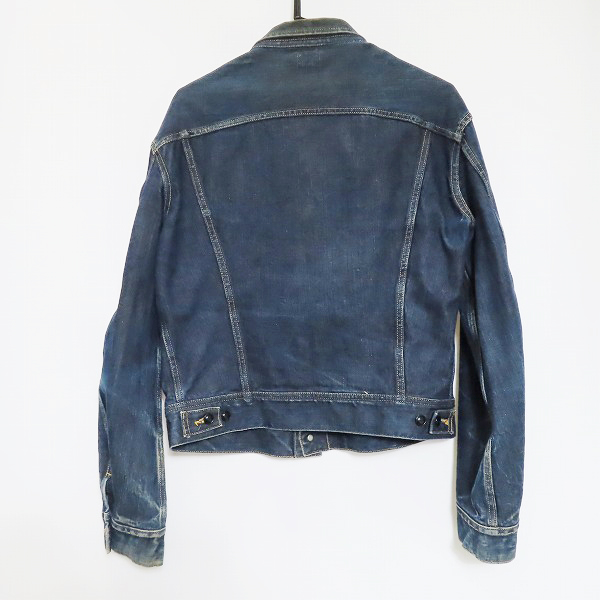 実際に弊社で買取させて頂いたLEE×THE REAL McCOY'S/リー×リアルマッコイズ 101J デニムジャケット 96013-89/42の画像 1枚目