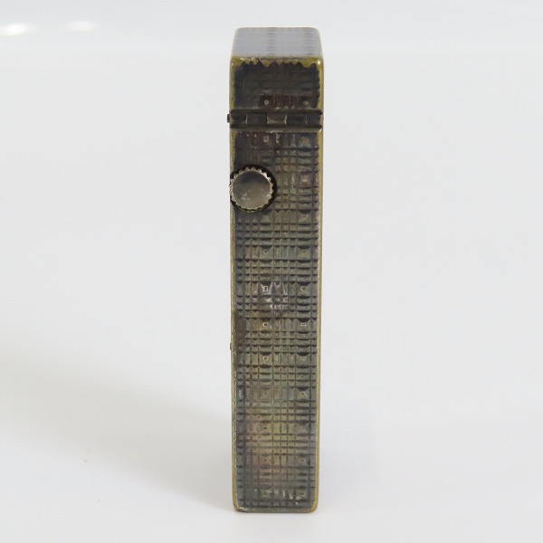 実際に弊社で買取させて頂いたdunhill/ダンヒル サイドローラー ガスライター 格子の画像 2枚目