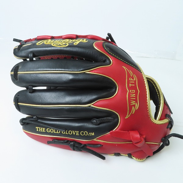 実際に弊社で買取させて頂いたRawlings/ローリングス Hyper tech ハイパーテック 軟式 右投げ オールラウンド グローブ/グラブ GR2HTCN55Wの画像 1枚目