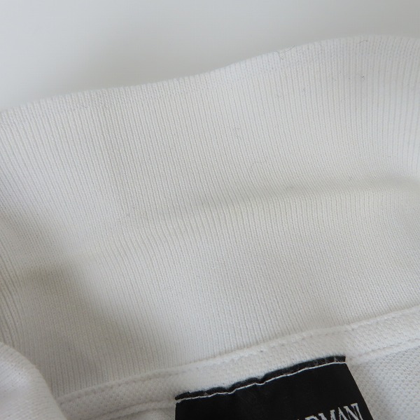 実際に弊社で買取させて頂いたEmporio Armani/エンポリオアルマーニ プリント 半袖ポロシャツ J1M36J j1X7J/Mの画像 8枚目